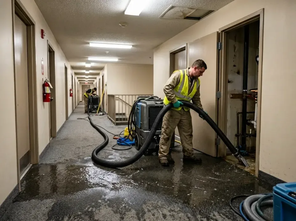 multi-unit-apartment-hallway-f-005 — frequently asked questions, Emergency Burst Pipe Water Extraction & Removal in Inkster,…
